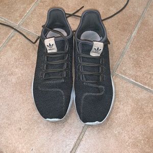 Adidas tubular athletic shoes